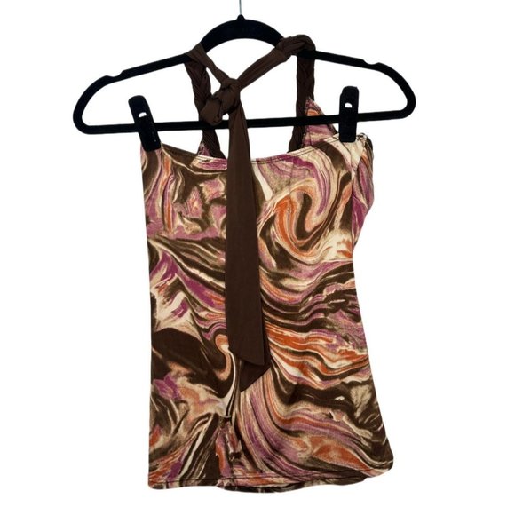 Y2k Marble Halter Top - Picture 4 of 8